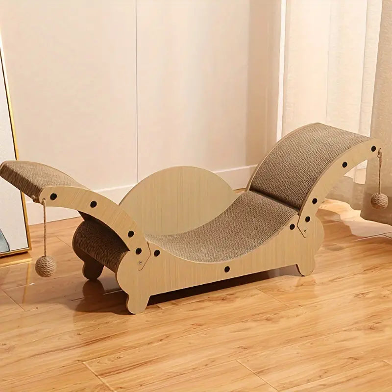 Cat Scratching Lounge Bed