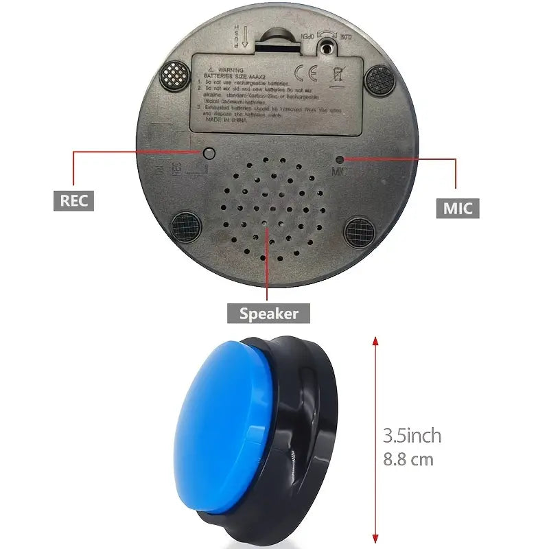4pcs Dog Voice Recording Button