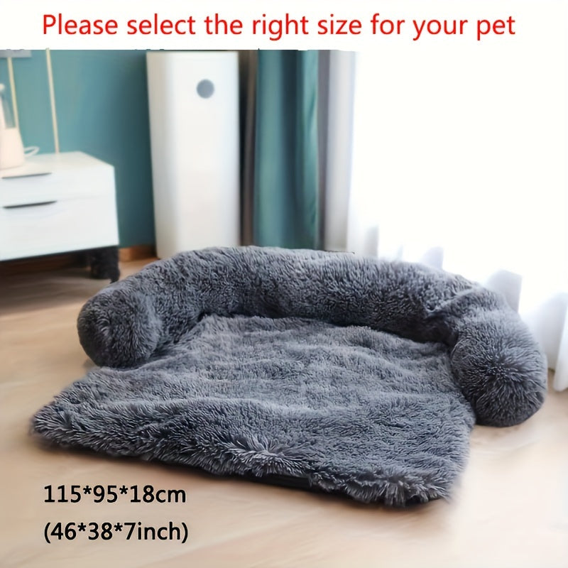 Plush Dog Bed