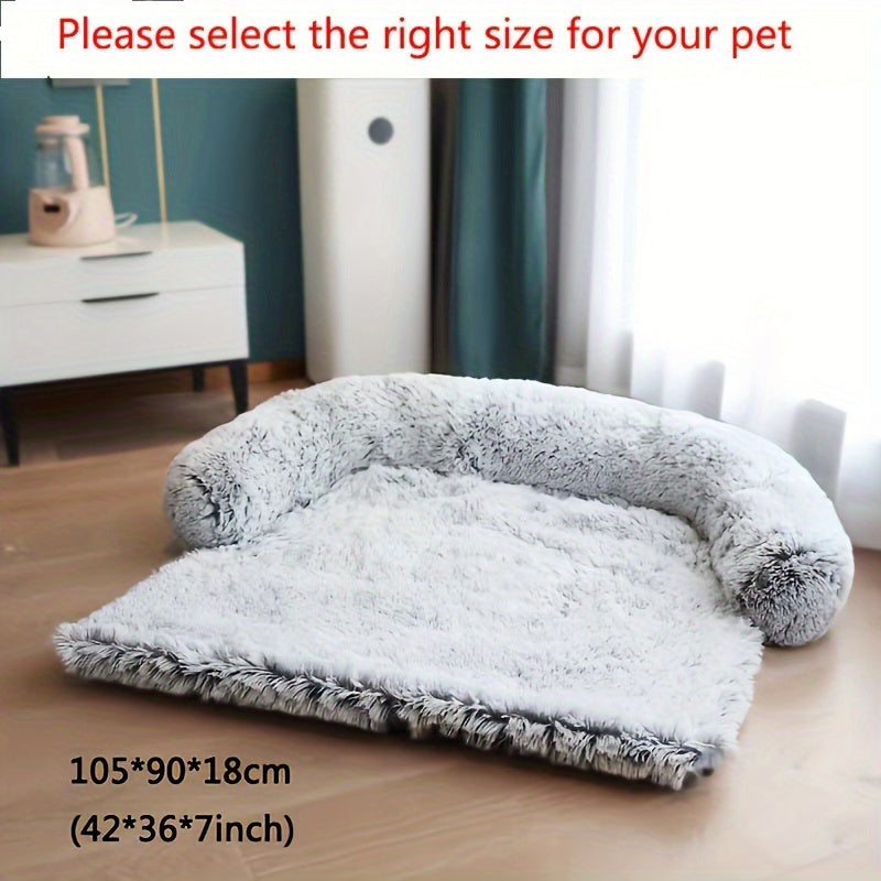 Plush Dog Bed