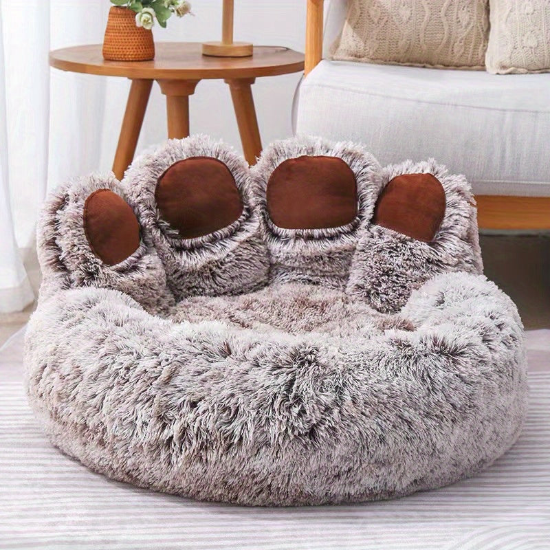 Cute Bear Paw Shape Dog Bed & Cat Bed