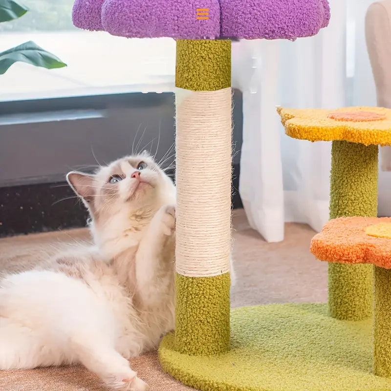 Flower Cat Tower