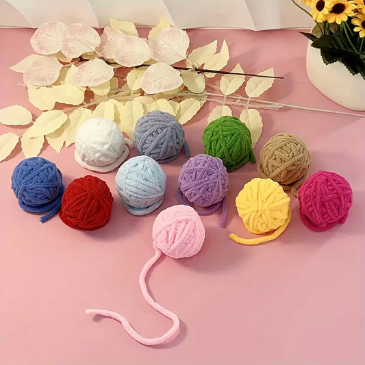 Colorful Yarn Balls