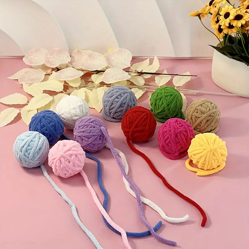 Colorful Yarn Balls