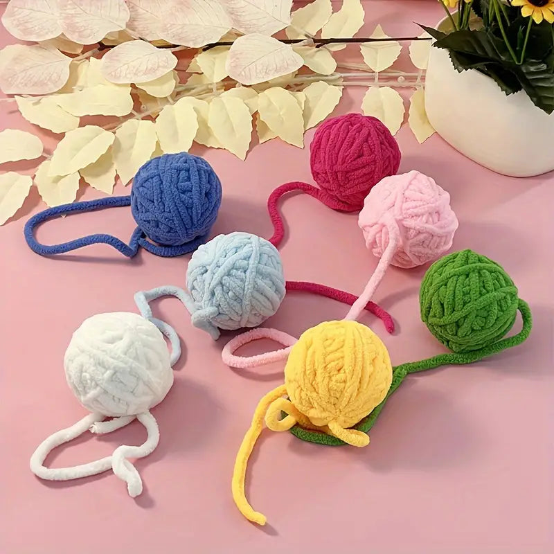 Colorful Yarn Balls