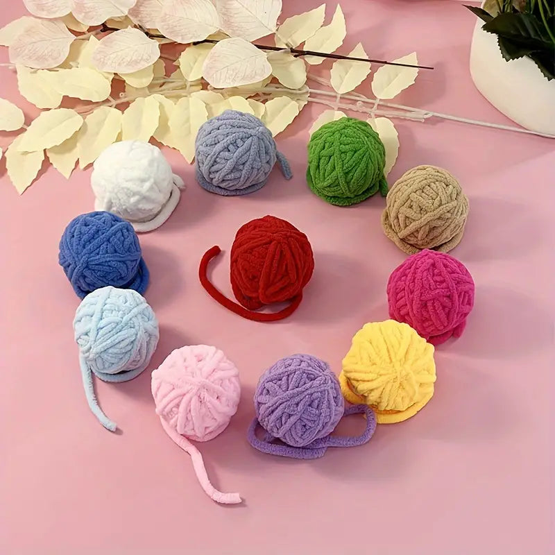 Colorful Yarn Balls