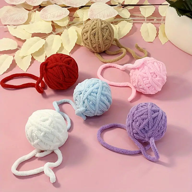 Colorful Yarn Balls