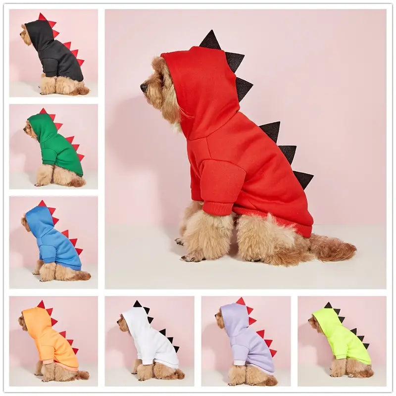 Toy Breed Dog Dinosaur Cosplay Hoodie