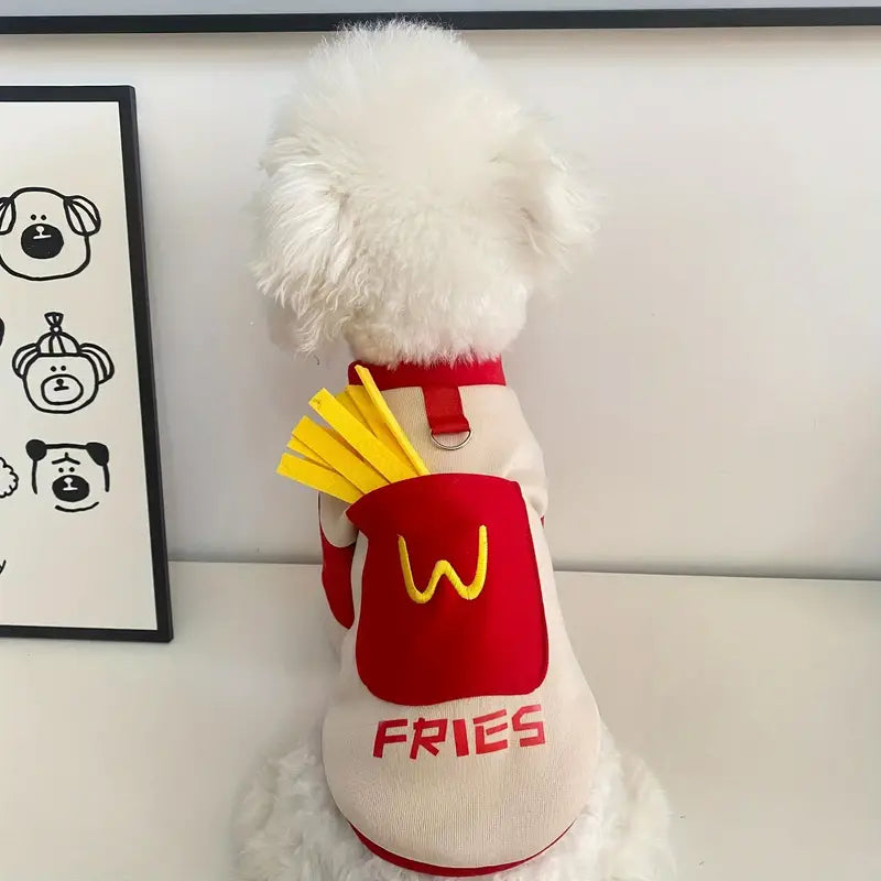 Fries Pocket Pet Hoodie