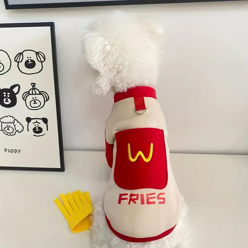 Fries Pocket Pet Hoodie