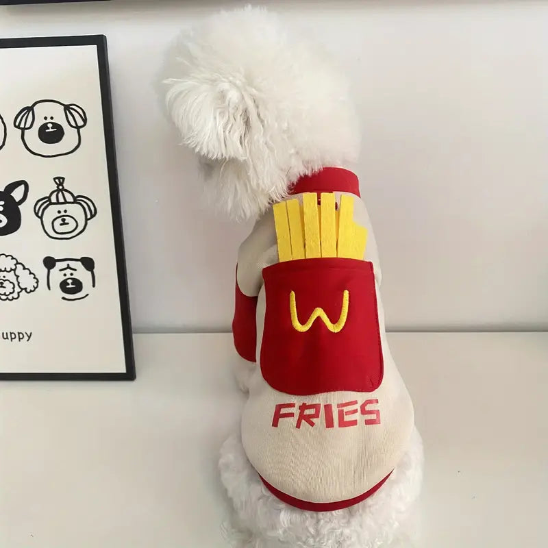 Fries Pocket Pet Hoodie