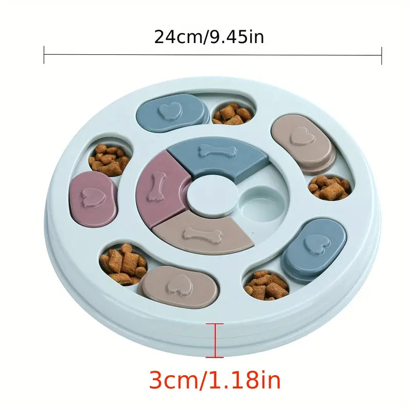 Slow Feeder Dog Food Treat Dispenser