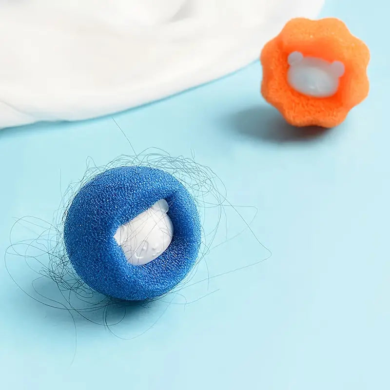 6pcs Reusable Laundry Balls - Pet Hair Remover