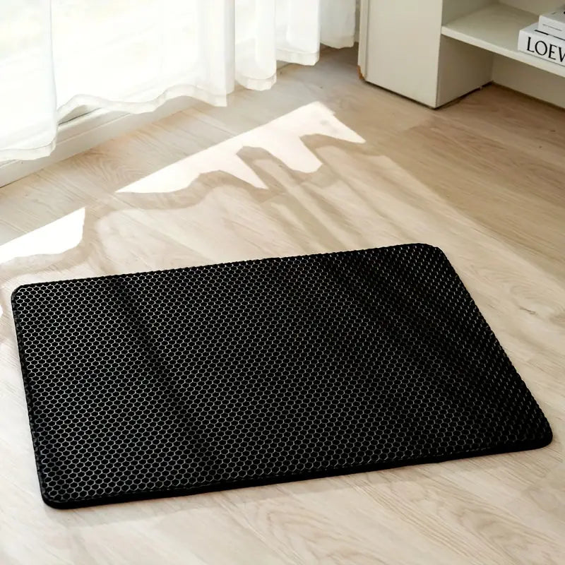 Honeycomb Double Layer Cat Litter Trapping Mat