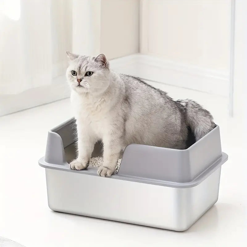 Stainless Steel Cat Litter Box