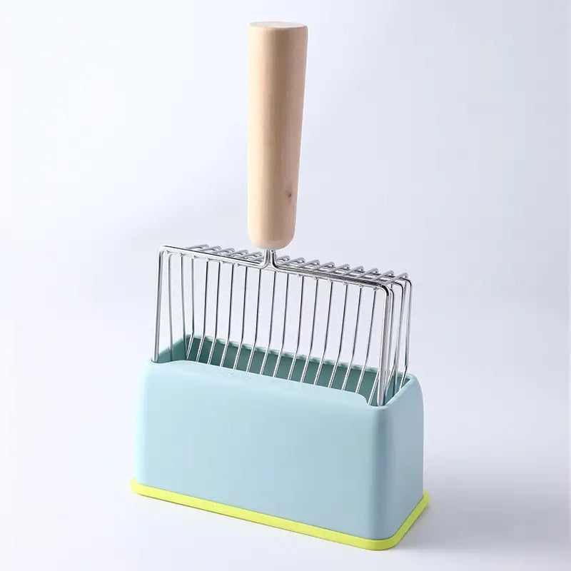 Durable Metal Cat Litter Scoop Set