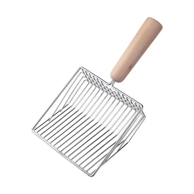 Durable Metal Cat Litter Scoop Set