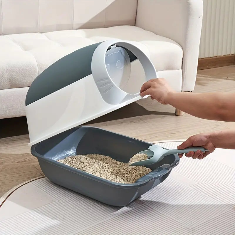 Extra-Large Enclosed Cat Litter Box