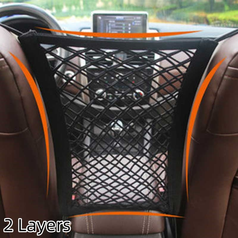 Car Safety Net With Elastic Pet Fence