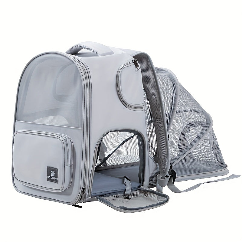 Spacious Expandable Pet Carrier Backpack