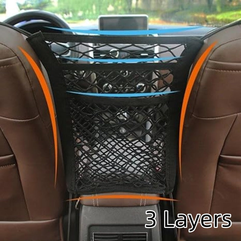 Car Safety Net With Elastic Pet Fence