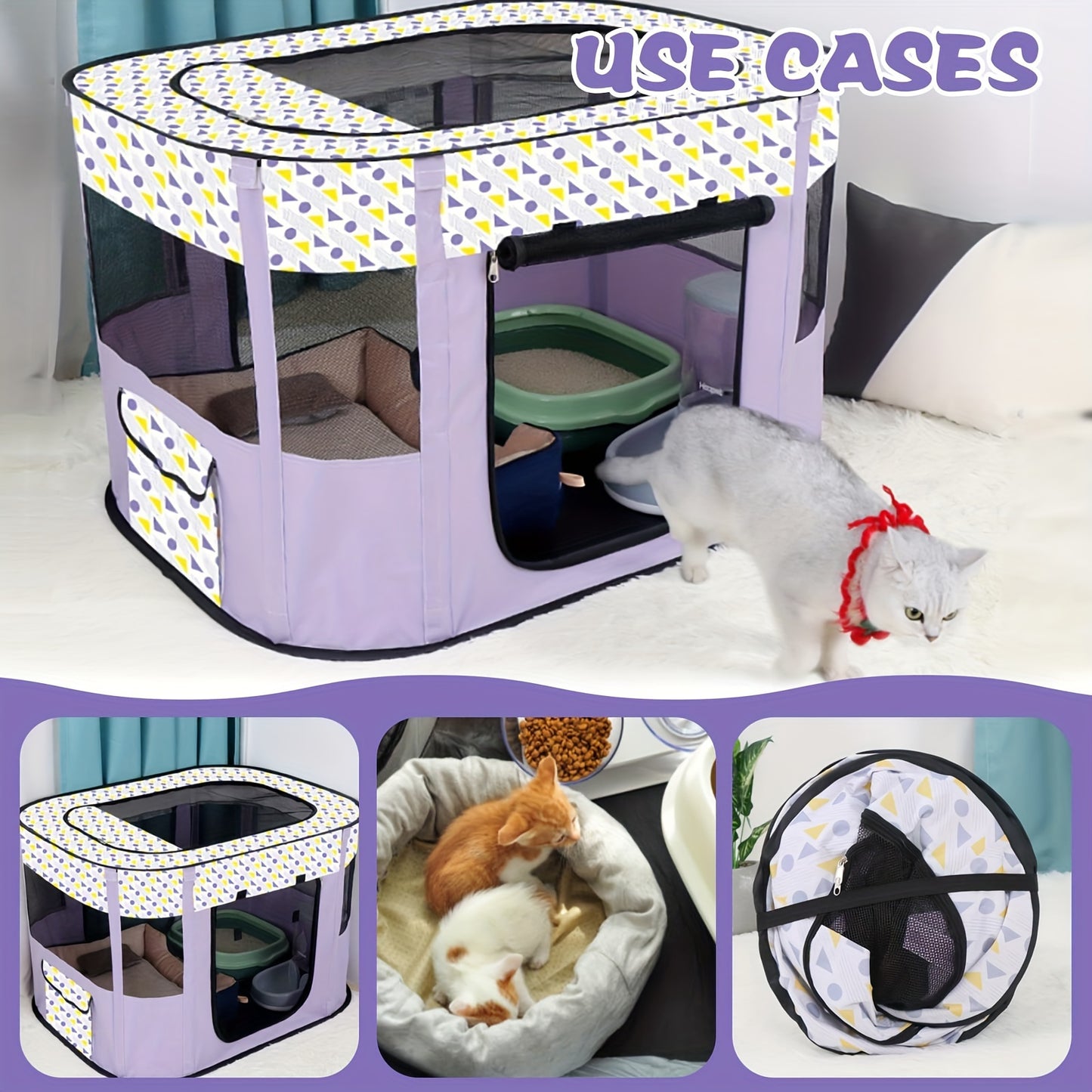 Extra Large Portable Pet Playpen