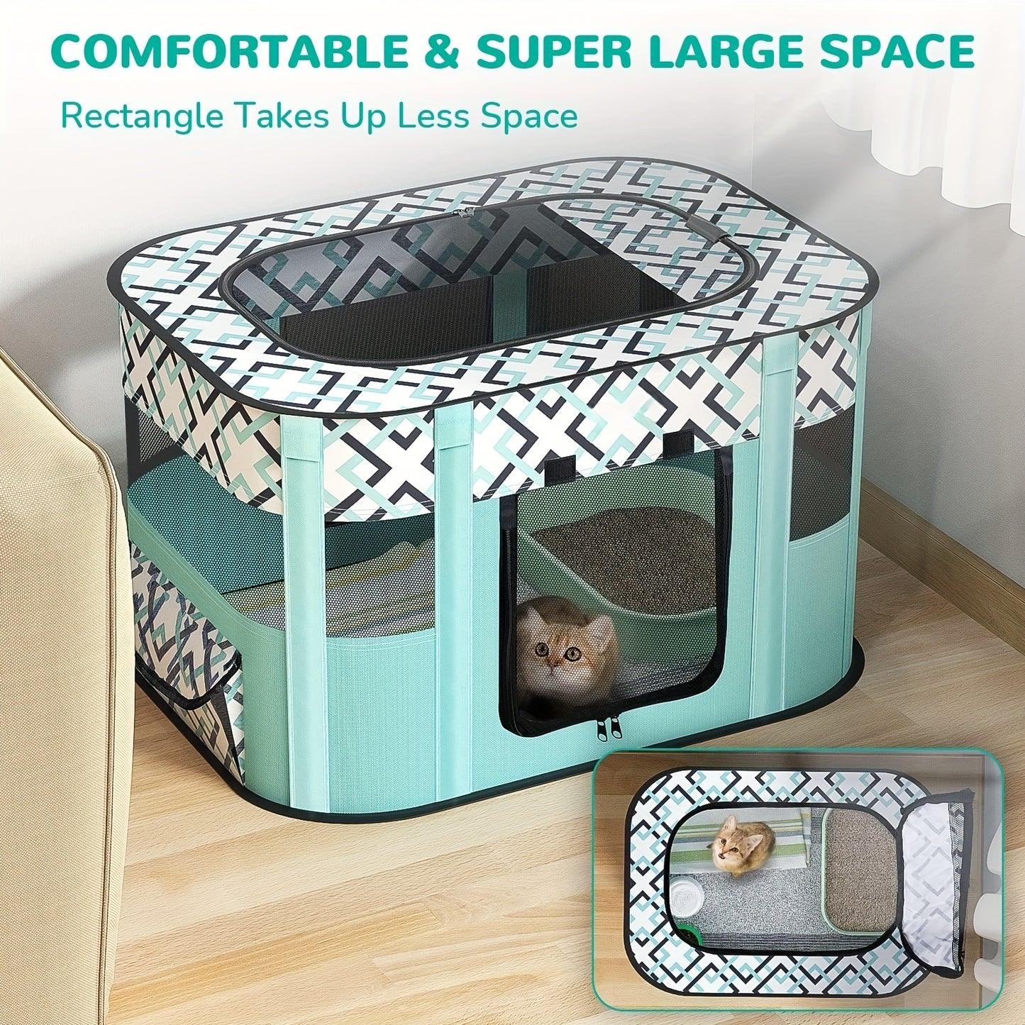 Extra Large Portable Pet Playpen