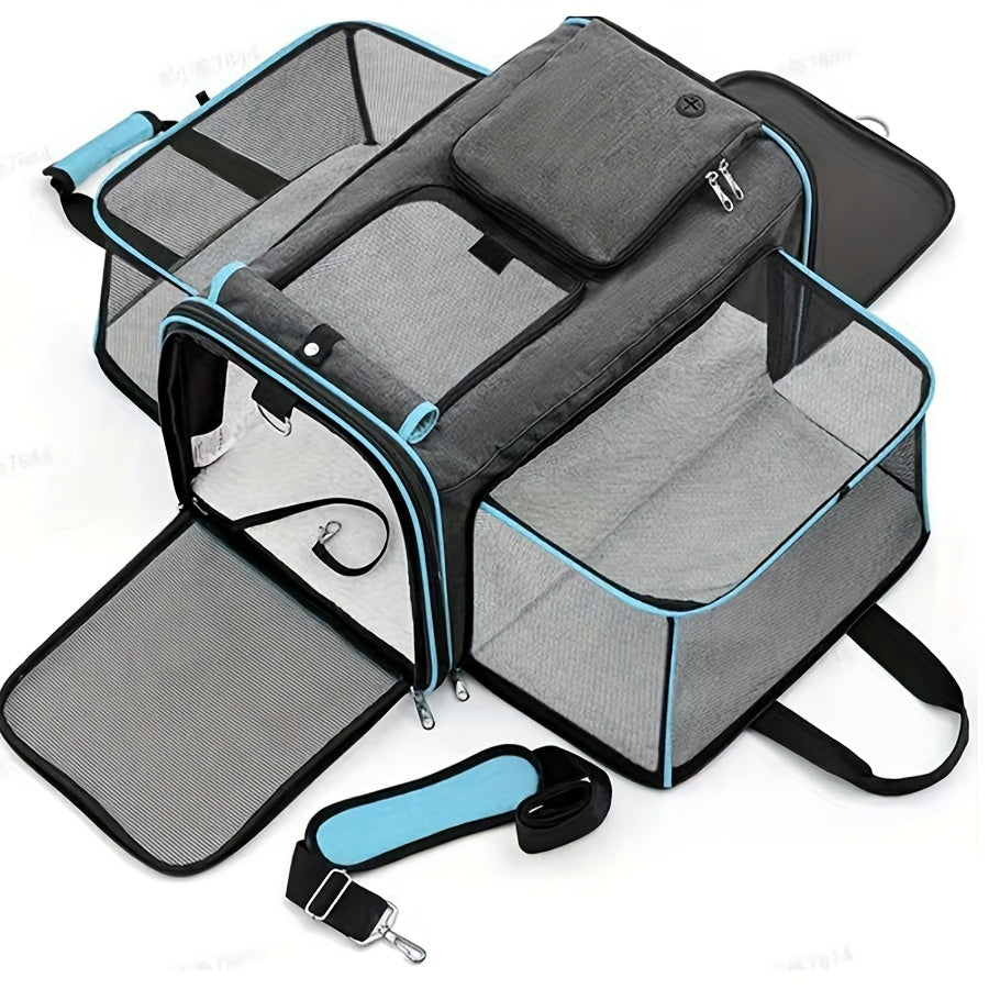 Ultimate Pet Travel Companion - Foldable, Airline-Approved