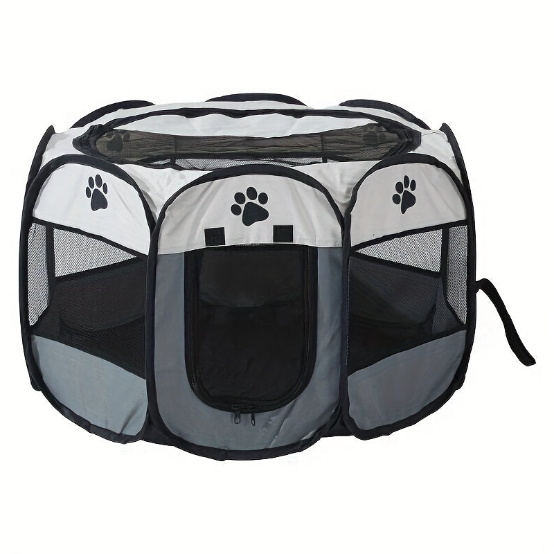 Premium Foldable Octagonal Pet Playpen Tent