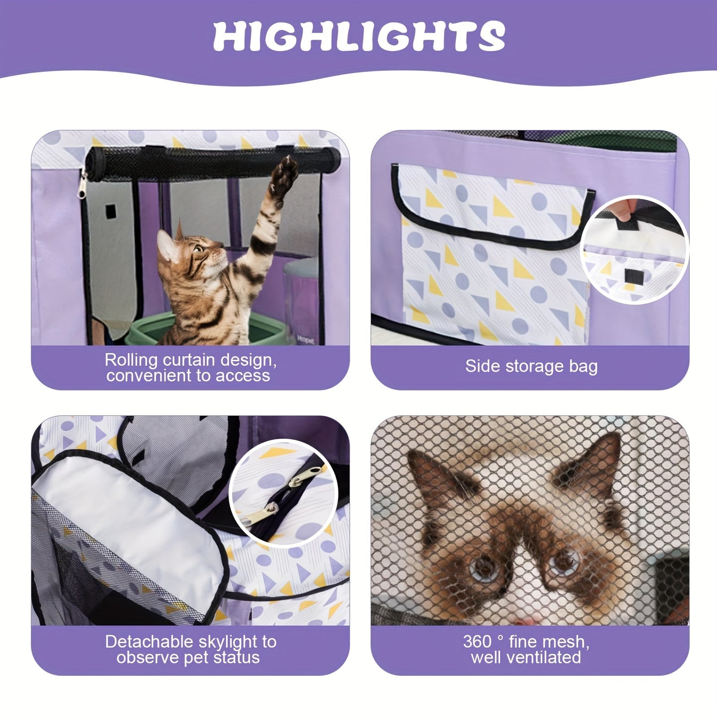 Extra Large Portable Pet Playpen