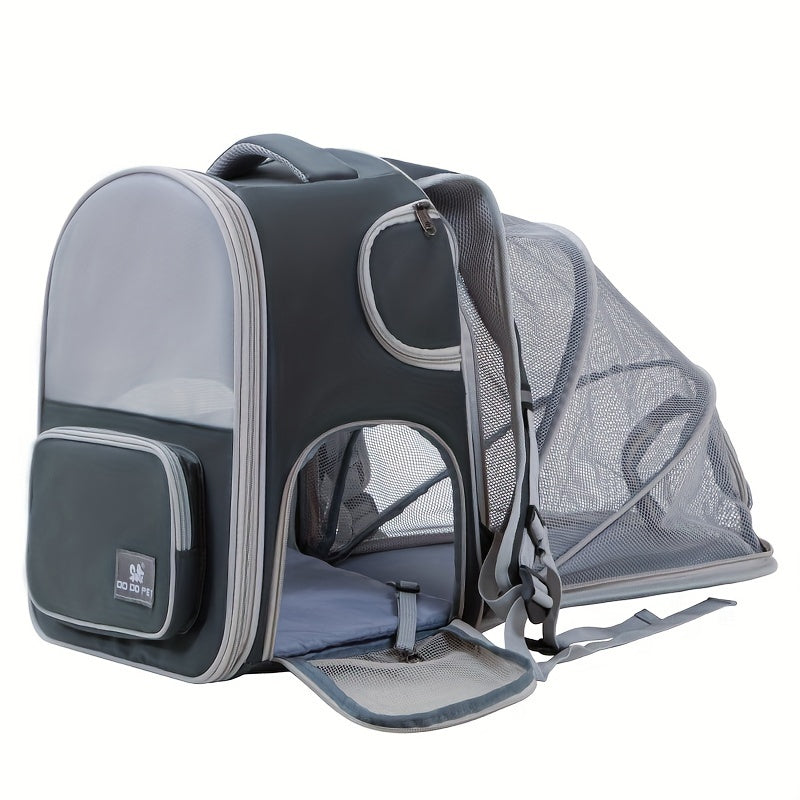 Spacious Expandable Pet Carrier Backpack