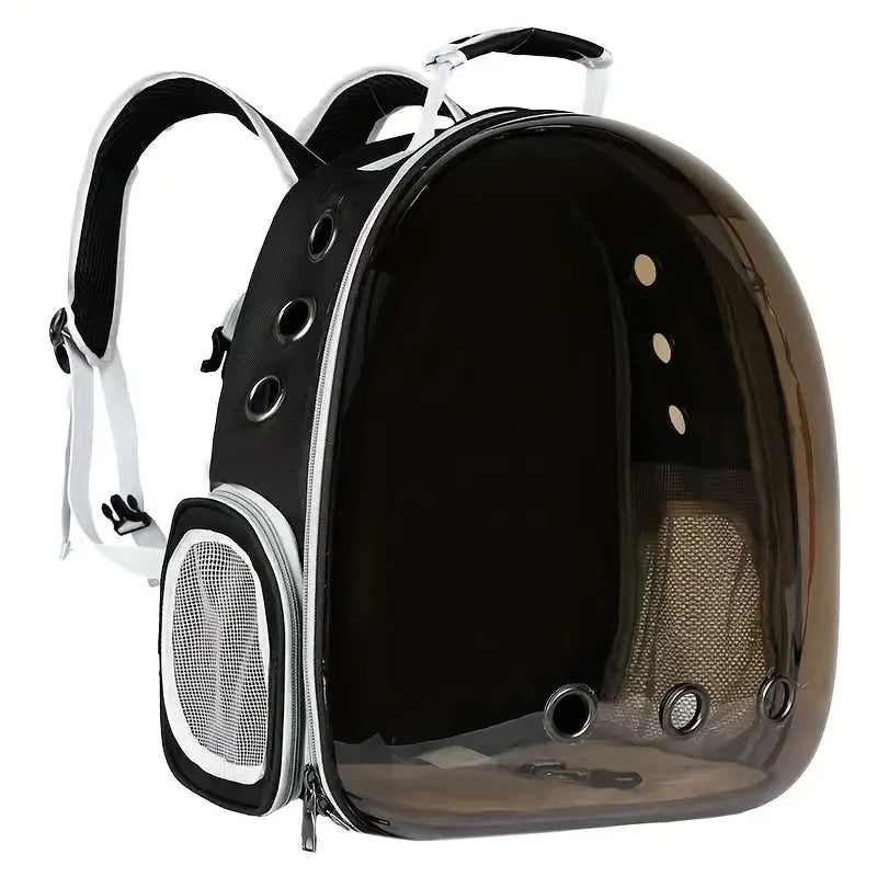 Breathable Transparent Space Capsule Cat Backpack