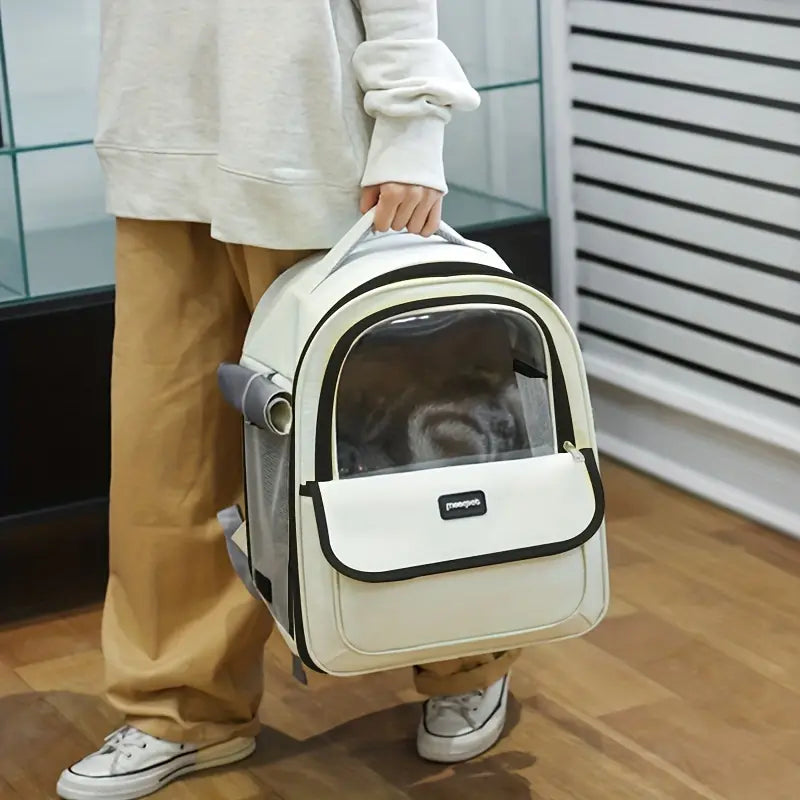 Large Transparent Space Capsule Pet Carrier Backpack