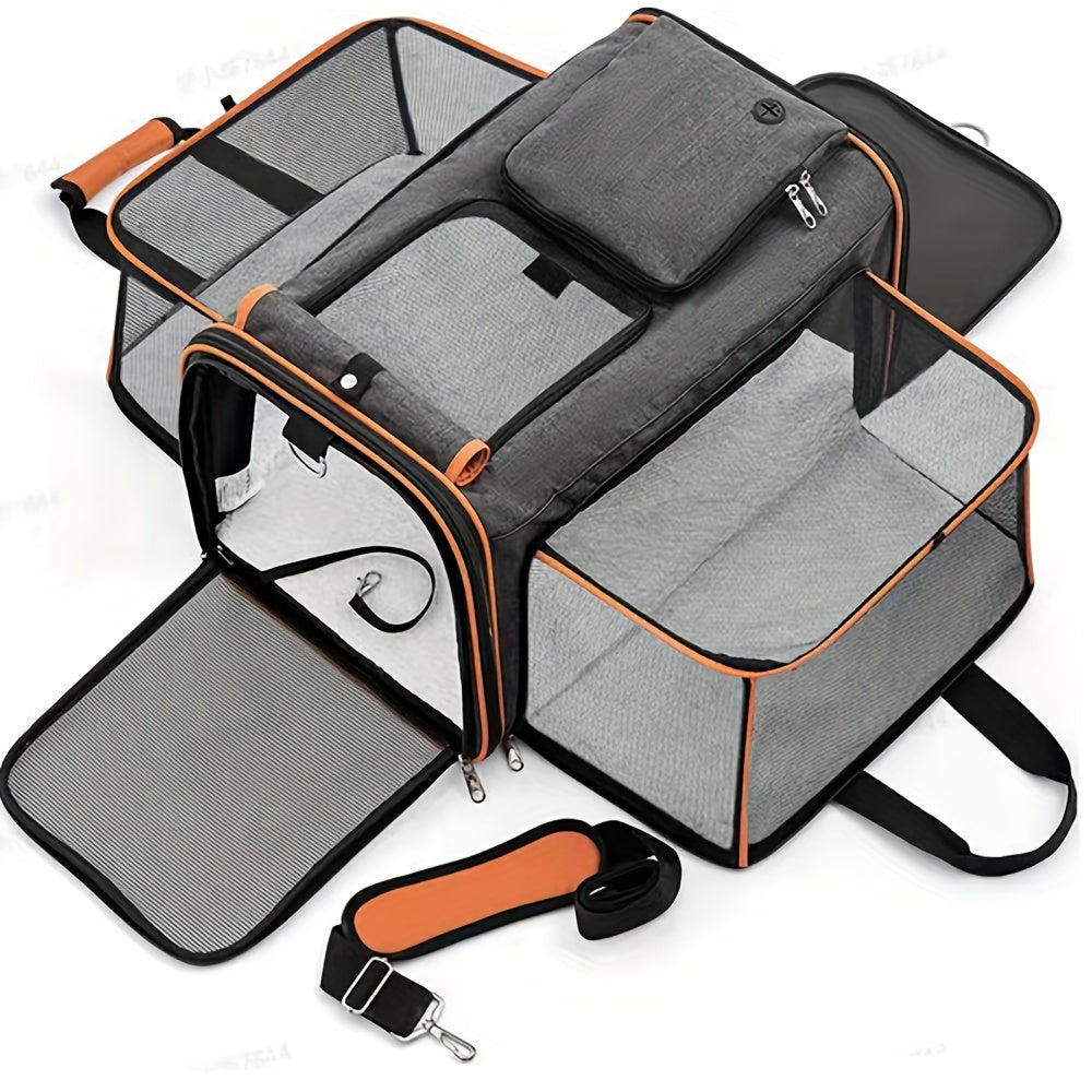 Ultimate Pet Travel Companion - Foldable, Airline-Approved